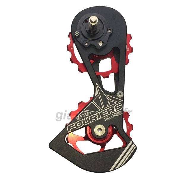Chape Fouriers céramique 15 dents pour SRAM Red Force Rival