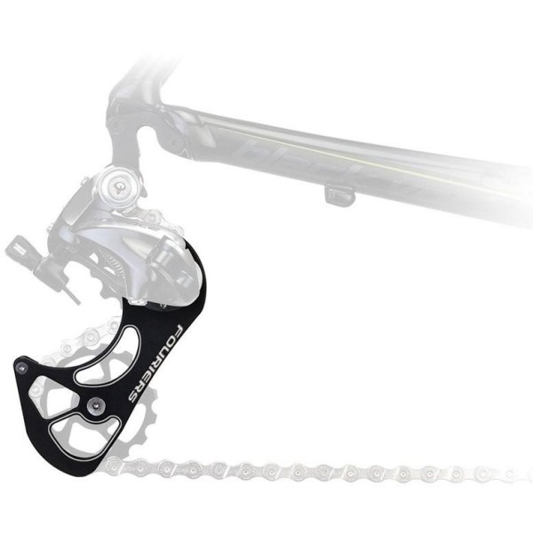 Chape carbone Fouriers Full céramique 12-16 dents pour Shimano Ultegra & Dura Ace