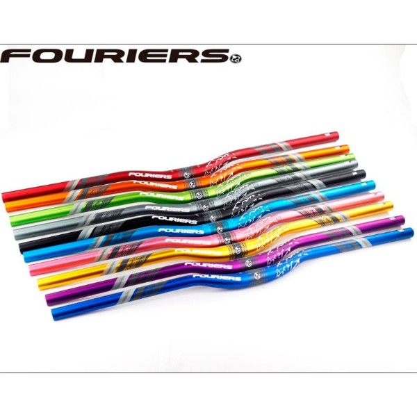 Cintre VTT alu couleurs Fouriers Ø31,8 par 720 / 780mm HB-MB011-N2