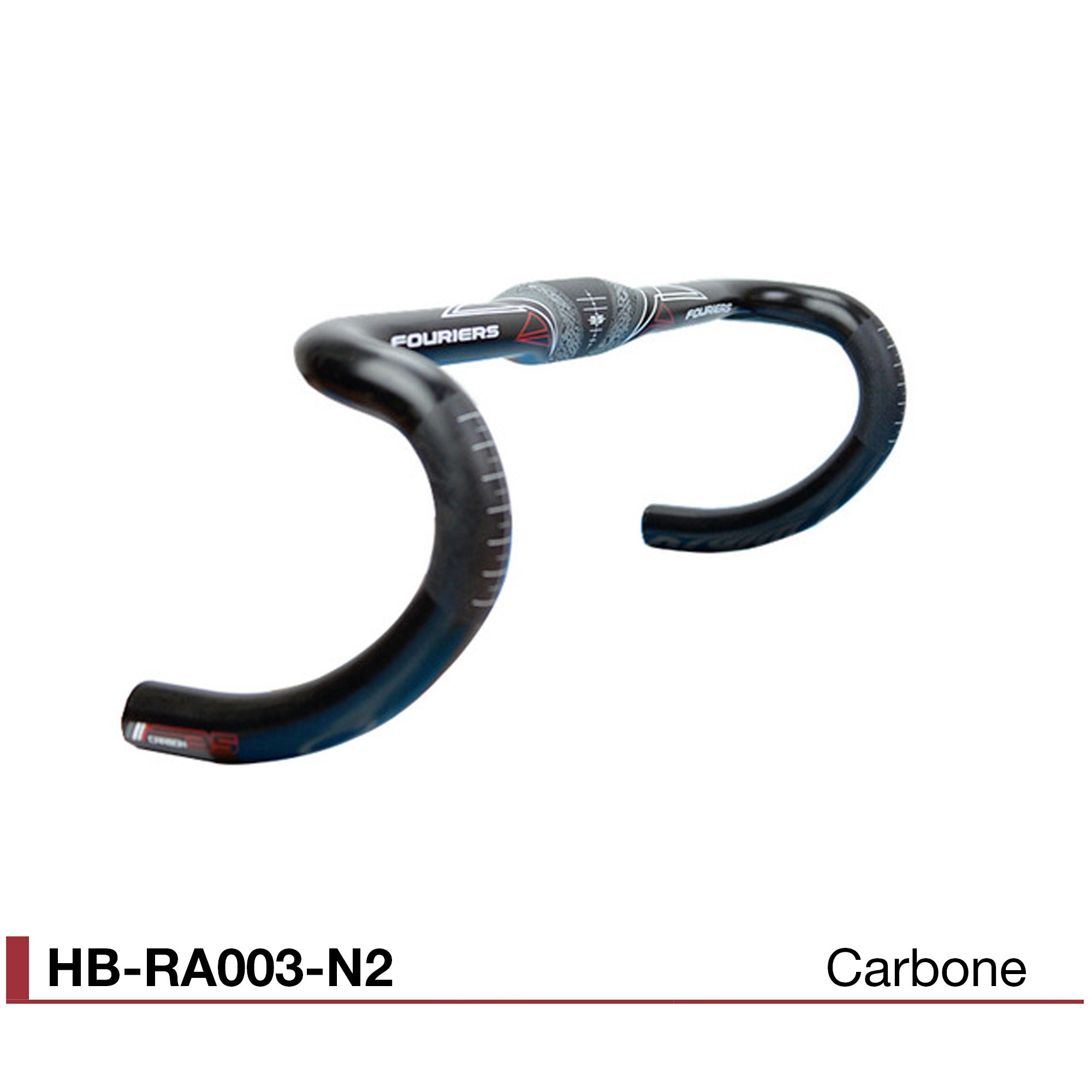 Cintre route carbone compact Fouriers Ø35mm HB-RA003-N2