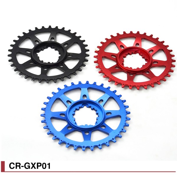 Plateau couleurs pour Sram XX1-X0-X9 et pédalier GXP - Fouriers CR-GXP01