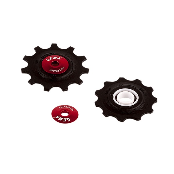 Galets de dérailleur CEMA plastique Shimano Sram Full Céramique