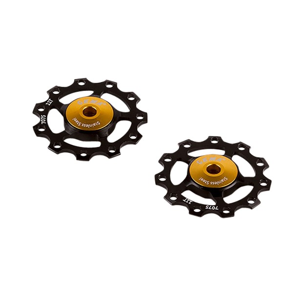 Galets de dérailleur CEMA alu Shimano Sram Inox
