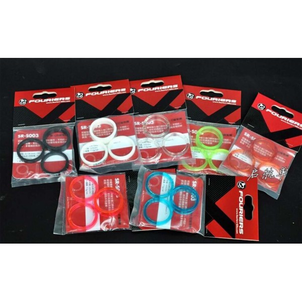 Entretoises Fouriers SR-S003 pour Ø28,6 Nylon couleurs différentes