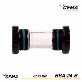 Boitier de pedalier BSA 24 Céramique pour SHIMANO CEMA BSA24B