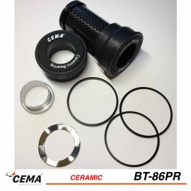 Boitier de pédalier BB86-BB92 céramique pour SRAM GXP - Cema BT-86PR