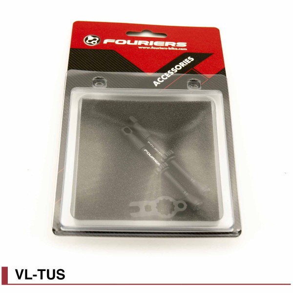 Valves presta Tubeless avec outils Fouriers VL-TUS-F
