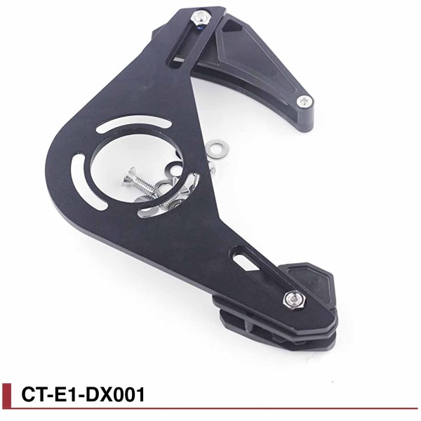 Guide chaine haut&bas VTT Monoplateau Fouriers CT-E1-DX001 noir