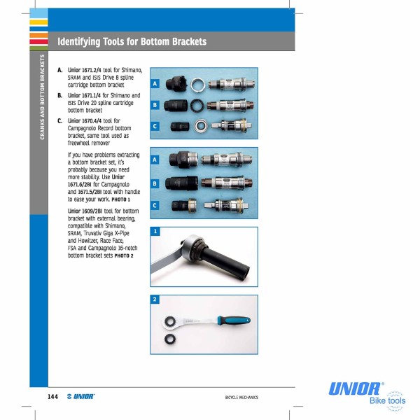 Guide mécanique du vélo UNIOR Tome 1