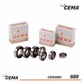 Roulement 689 CEMA Ceramic Hybride