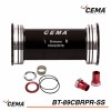 Boitier de pédalier CEMA BB89 Inox pour SRAM GXP